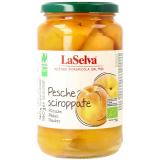 Pfirsich geschält im Glas