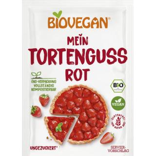 Tortenguß rot vegan