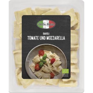 Ravioli Tomate und Mozzarella