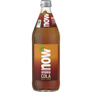Now Limo Orange Cola 10x 0,5 l / Drehverschluss