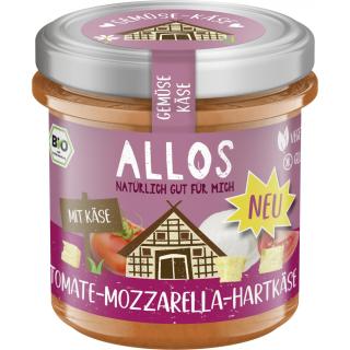 Brotaufstrich Tomate Mozarella Hartkäse