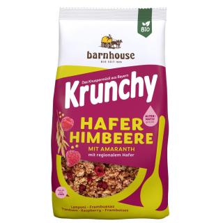 Krunchy Hafer Himbeer Aronia mit Amaranth palmölfrei 375g