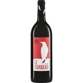 Wein Le Corbeau rot VdP "13, Pfandflasche