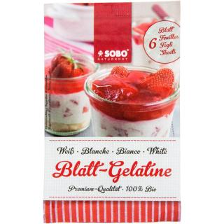 Gelatine Blattgelatine