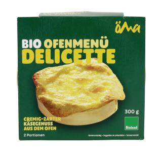 Käse Ofenkäse Délicette, Ofenmenue