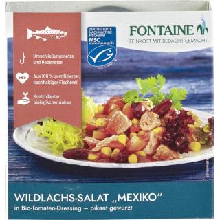 Fisch Wildlachs-Salat Mexiko