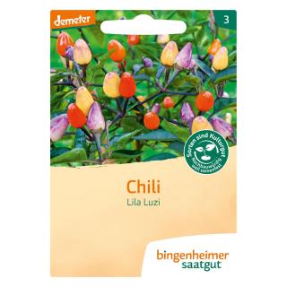 Saatgut Chili Lila Luzi