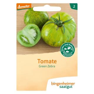 Saatgut Fleischtomate Green Zebra