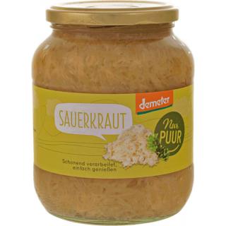 Sauerkraut im Glas Demeter