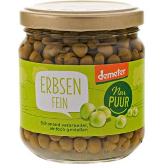 Erbsen im Glas Demeter 200g