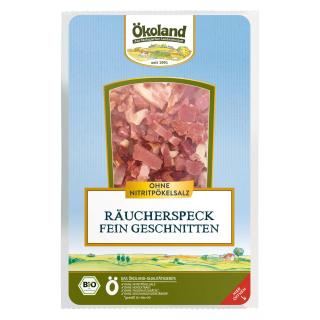 Räucherspeck, fein geschnitten